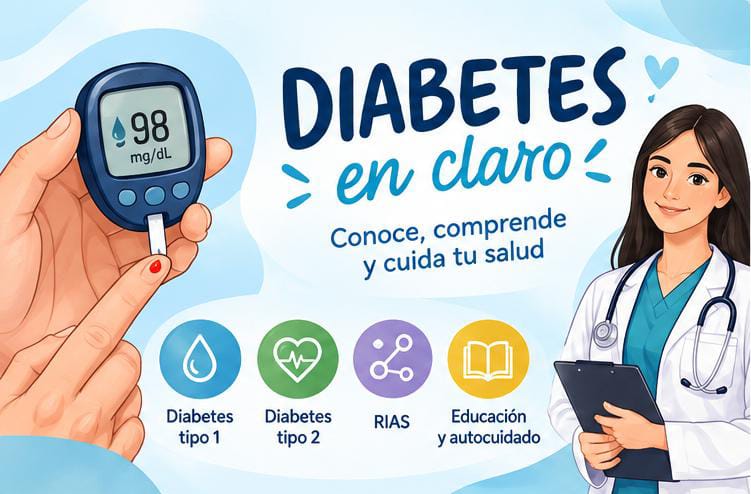 Diabetes en claro: conoce, comprende y cuida tu salud